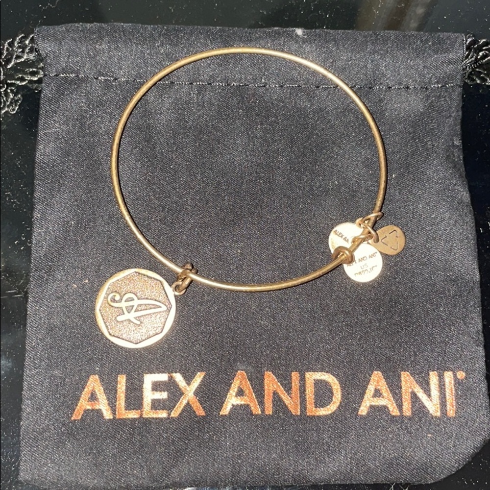 Alex and Ani A Bracelet